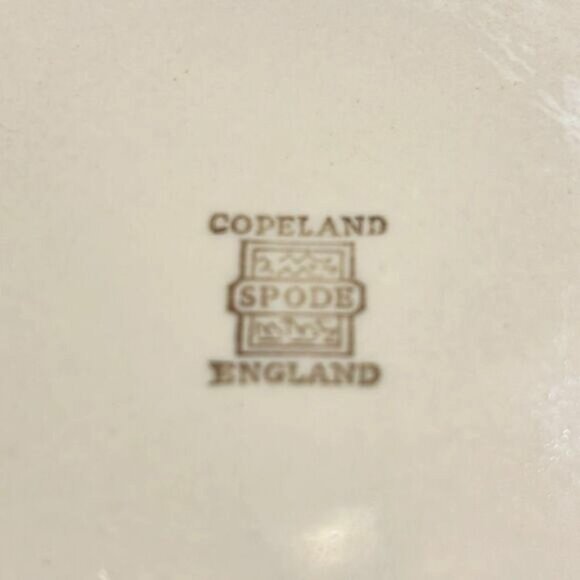 Antique Copeland Spode England White Ceramic Pitcher Embossed Vine Leaf Design 5 - Picture 3 of 4